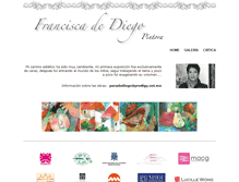 Tablet Screenshot of franciscadediego.com